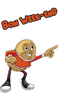 Gif bon week-end sourire